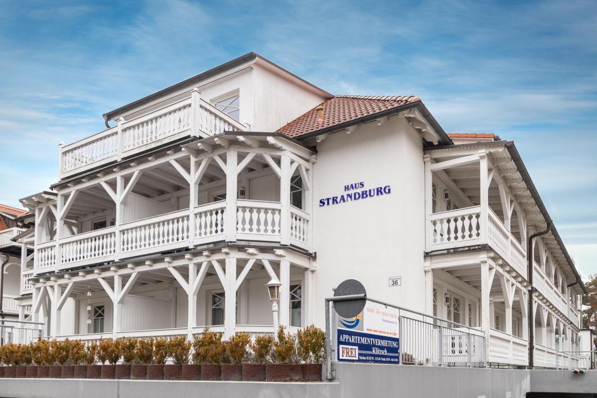 Fewo Auszeit Im Haus Strandburg Binz Esterno foto